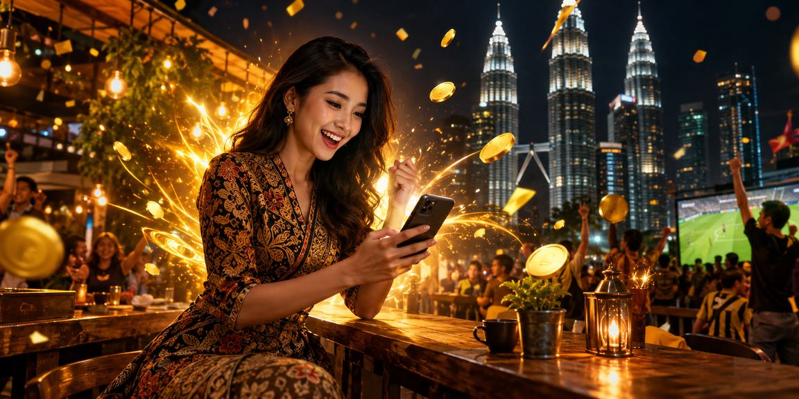 Pelbagai permainan kasino dengan reka bentuk batik Malaysia di 4tube