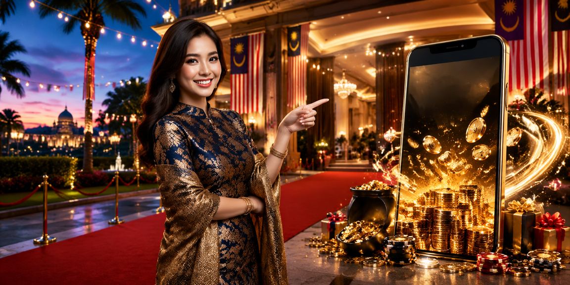 Paparan bonus rebat taruhan Malaysia dalam gaya Melayu tempatan